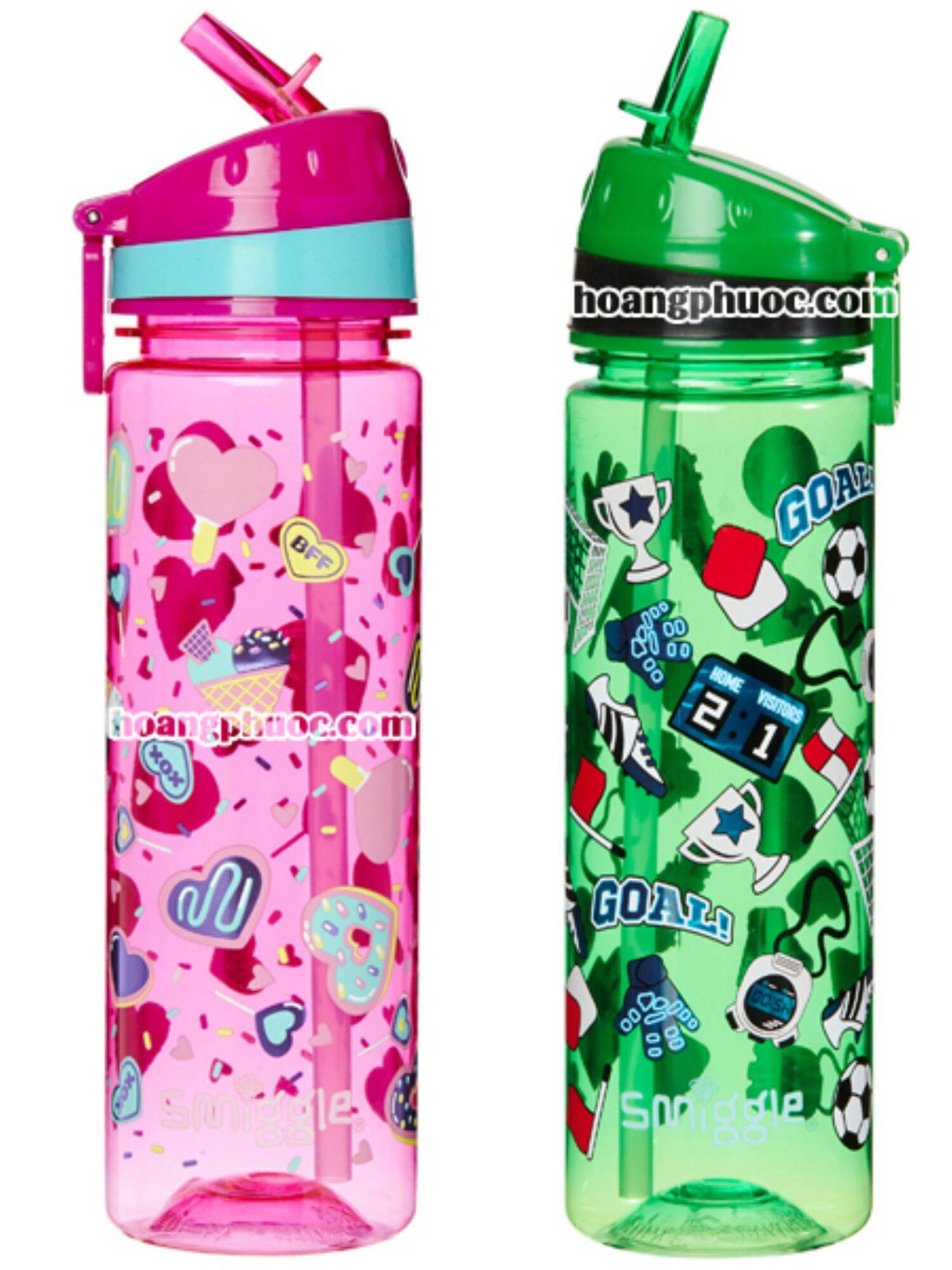 Bình nước Smiggle 660ml - Woah