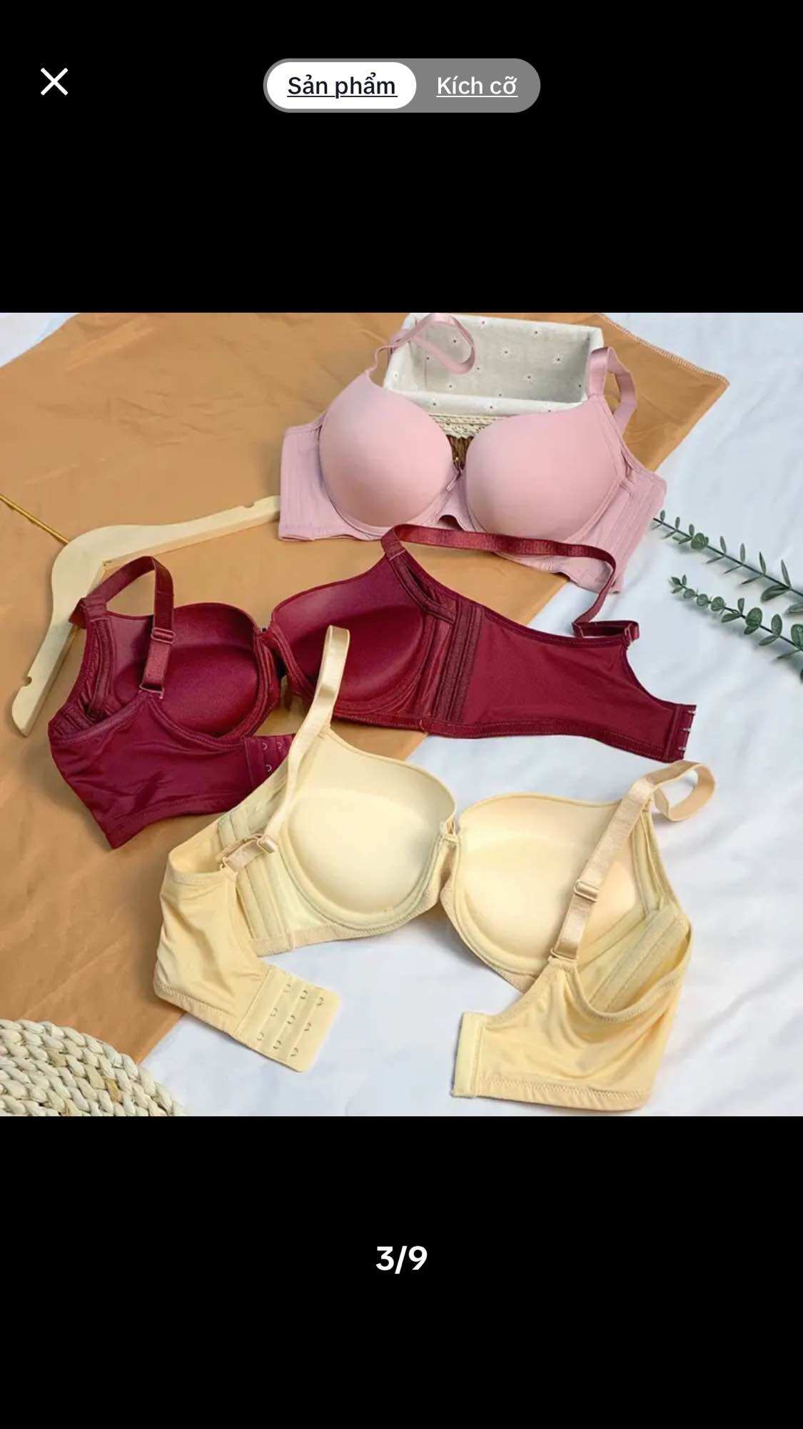 Áo ngực 3 móc mút dày siêu nâng Lovely 1096 hàng chính hãng