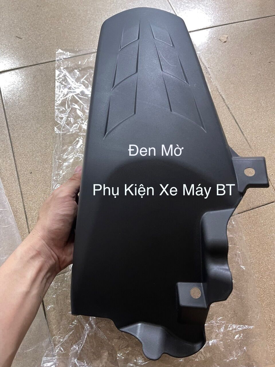 Dè Chắn Bùn VARIO 160 2022->2024 Đen Mờ/Carbon