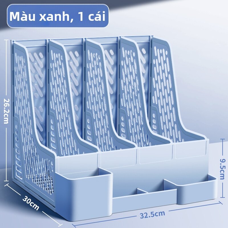 Tổ chức Bàn Học Kệ Sách cho Trẻ Em và Học Sinh A4 Tủ Hồ Sơ 4 Ngăn