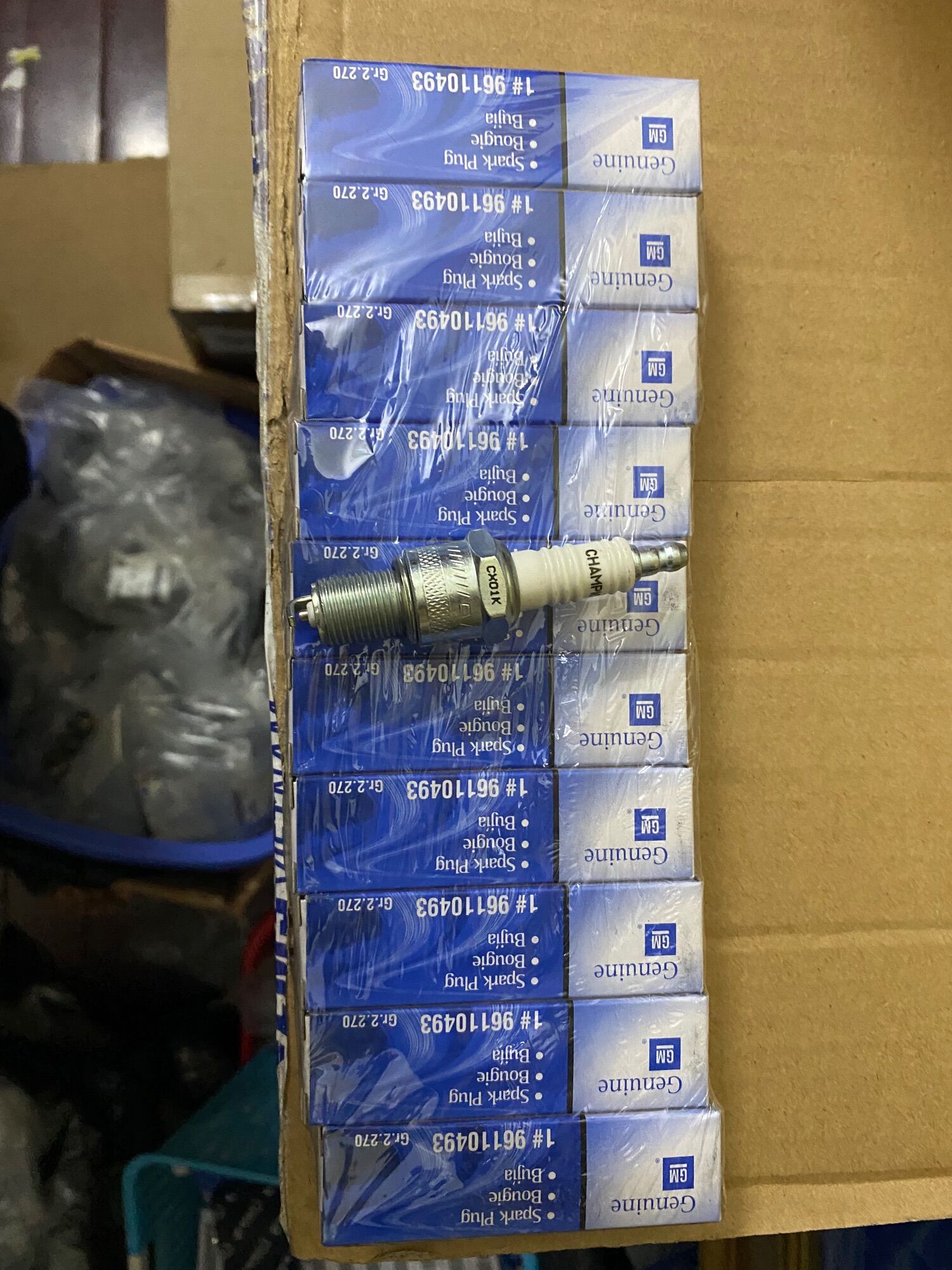 Bugi đánh lửa Gentra,Aveo,Matiz 3 xịn Gm:96110493
