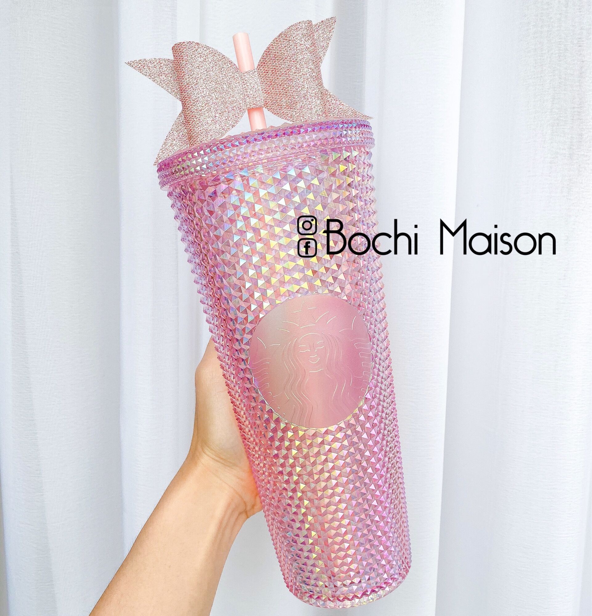 STARBUCKS Bow Topper Nơ Ống hút 🎀🎀🎀