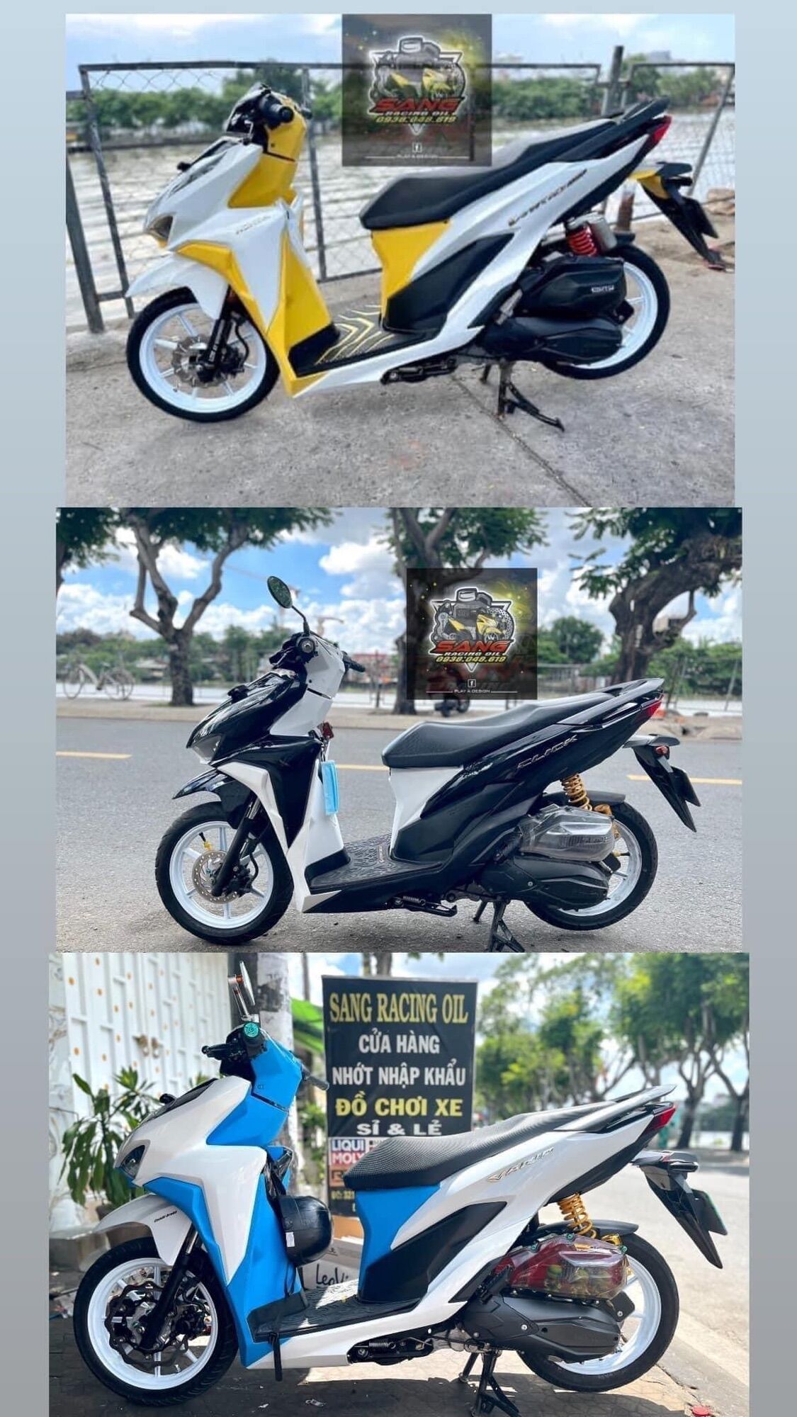 Nhựa nhám đúc Hồng ( Hàng VN) cho Vario/Click 2018-2021