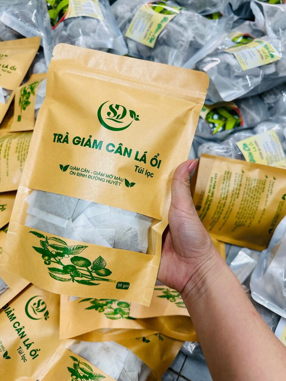 Trà lá ổi 50 túi lọc giúp giảm cân