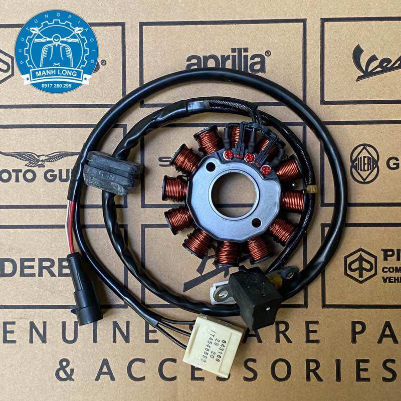 Cuộn điện, Mâm lửa Vespa Lx ie, Liberty ie ( Piaggio - Vespa 2v ie Phun xăng điện )