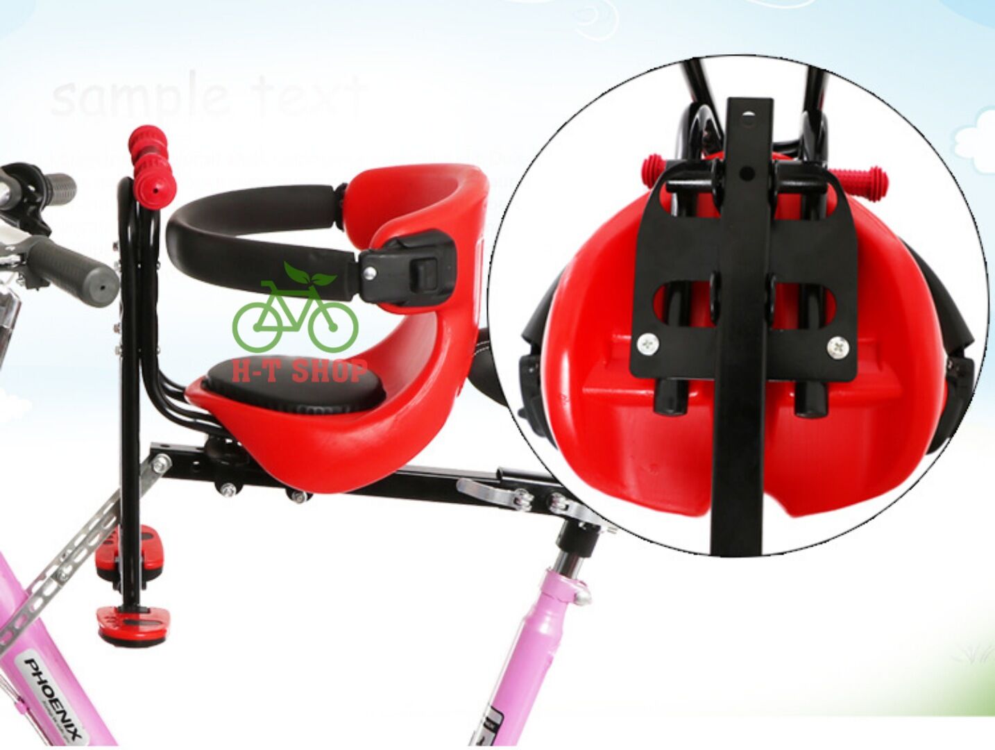 Ghế ngồi xe đạp ,xe đạp điện cho bé DX-01