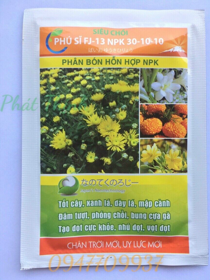 Phân bón vọt đọt, nhú đọt, bung đọt khoẻ, đâm tượt, mập cành, xanh cây, dày lá