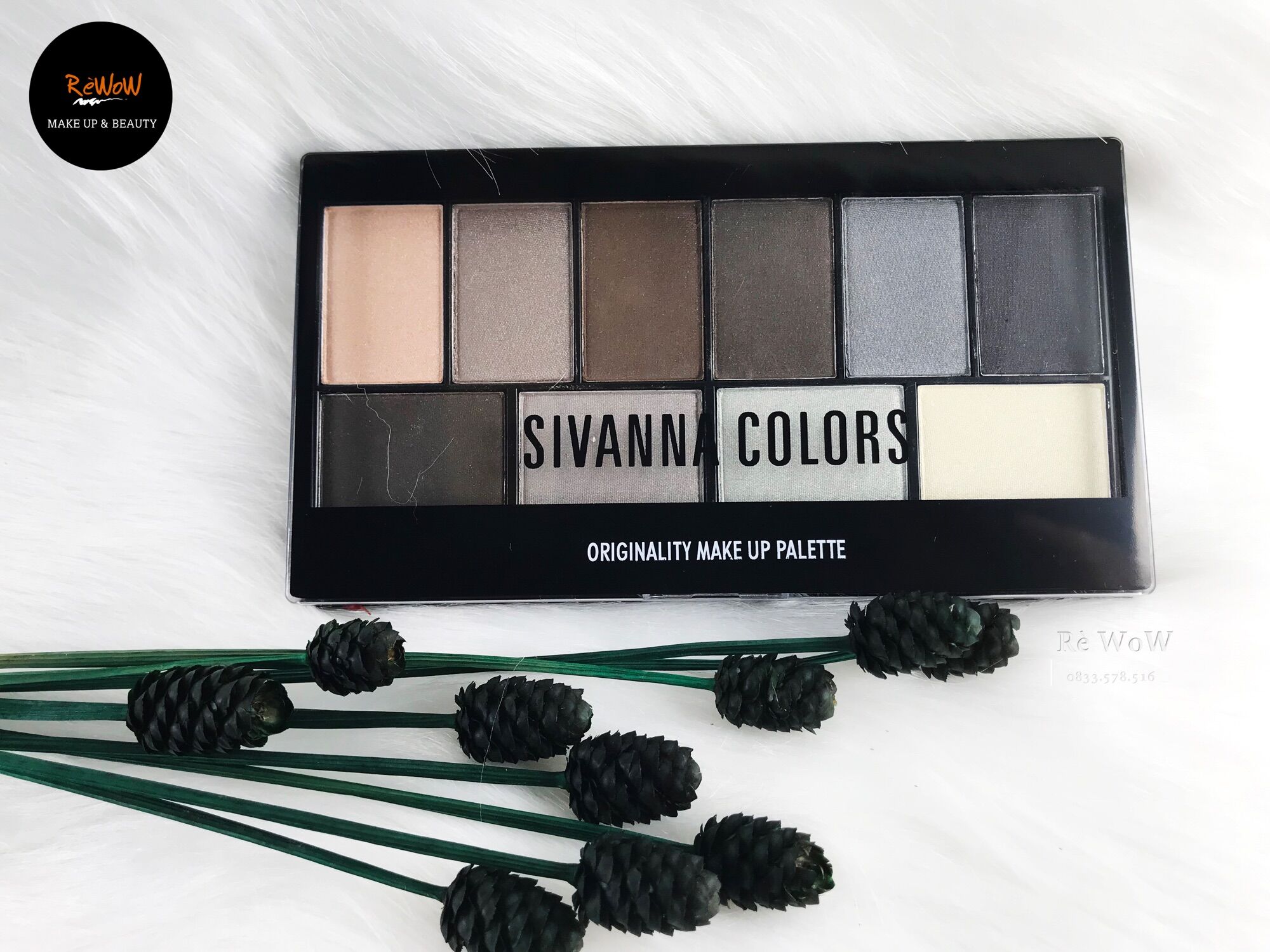 Phấn mắt sivanna colors 10 ô