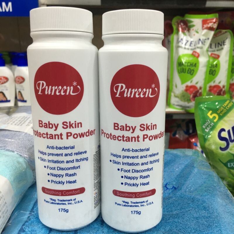 HCMPhấn rôm cho bé PUREEN Baby Skin Protectant Powder 175g Phấn rôm Pureen