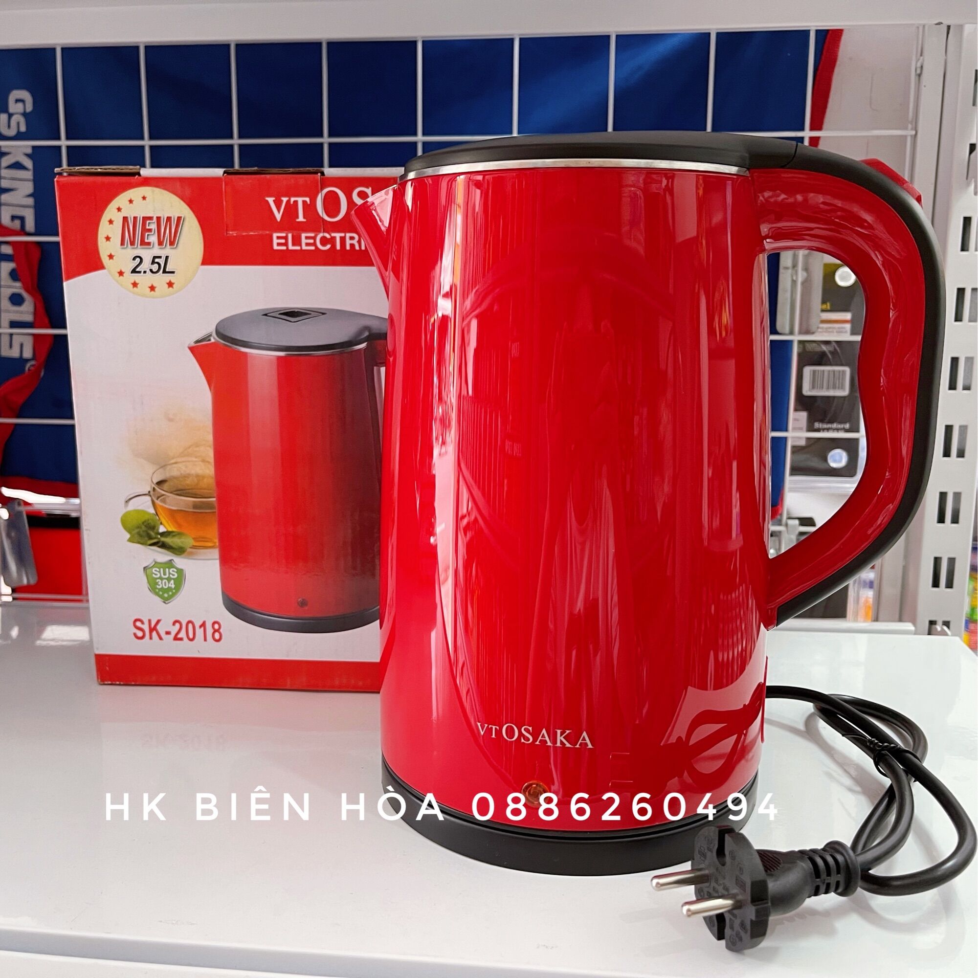 Bình đun nước 2.5l osaka
