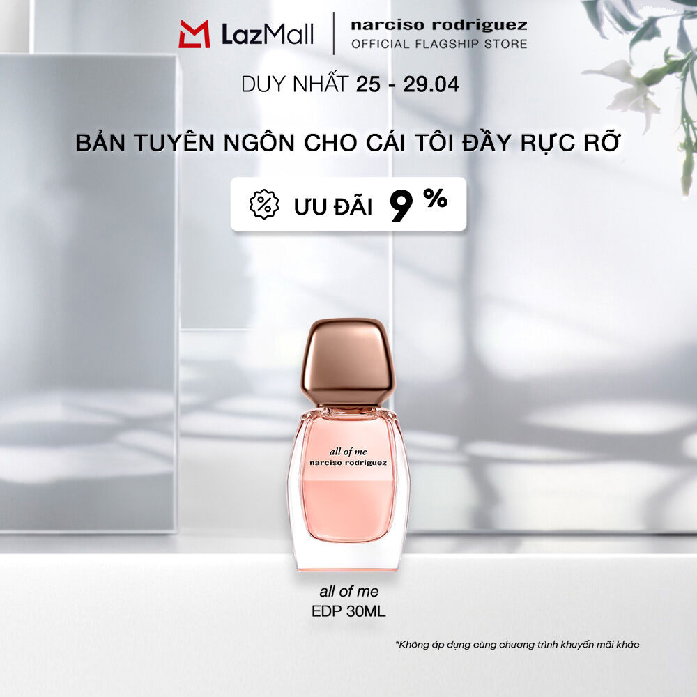 Nước hoa Narciso Rodriguez All Of Me Eau De Parfum 30ml