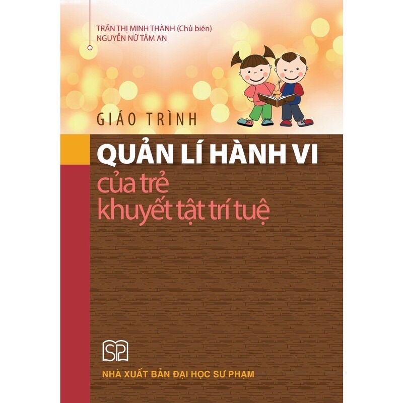Sách - giáo trình quản lí hành vi của trẻ khuyết tật trí tuệ