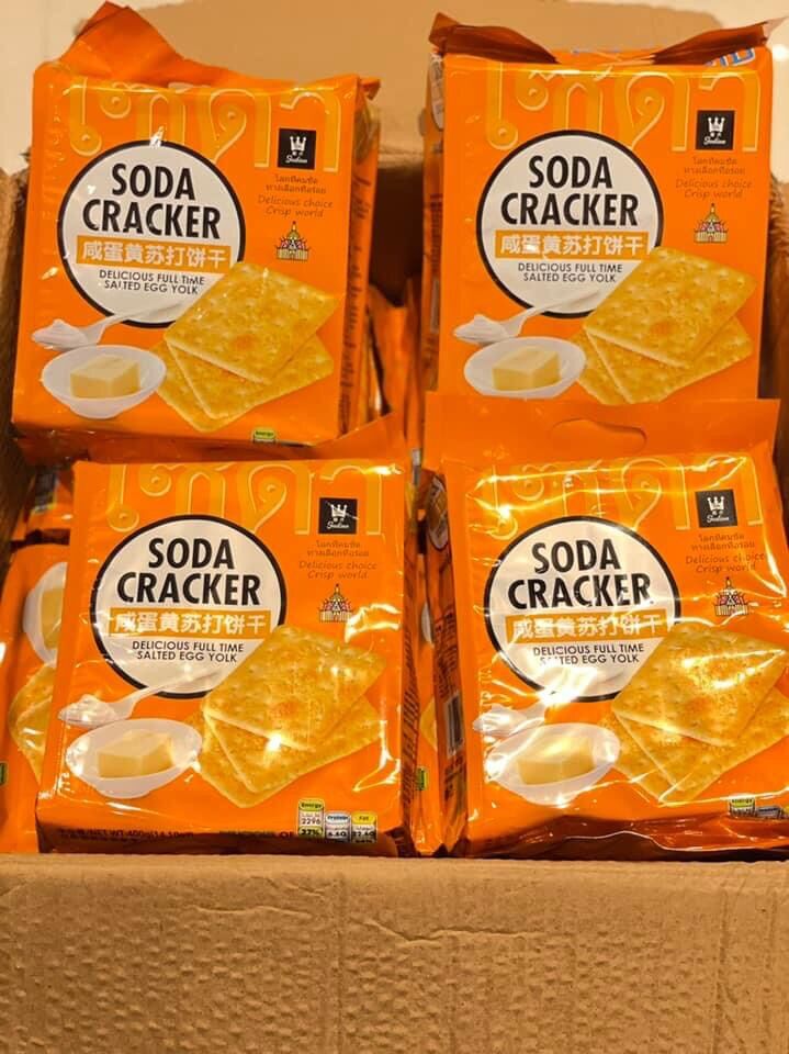 Bánh SODA CRACKER Thái Lan 50k/ gói 400gr