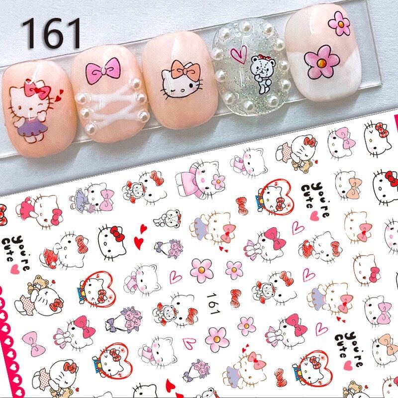 Hello Kitty Nail Decoration Stickers