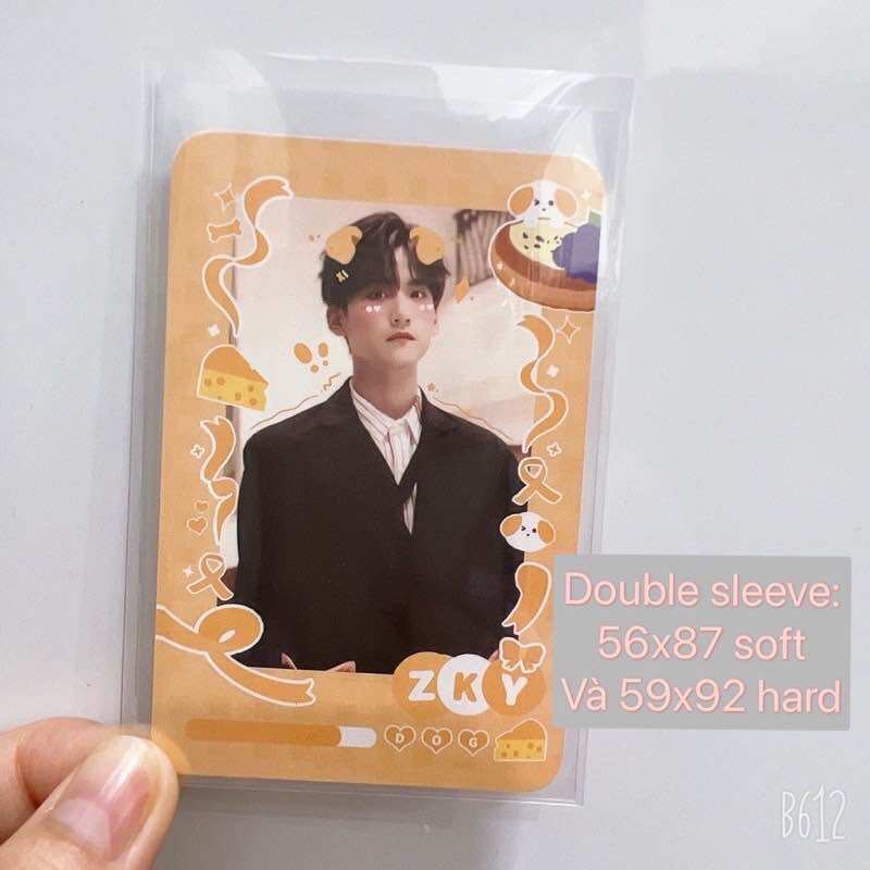 [Tách lẻ 10c] Popcorn sleeve bọc card thẻ bài SHOPMEO48