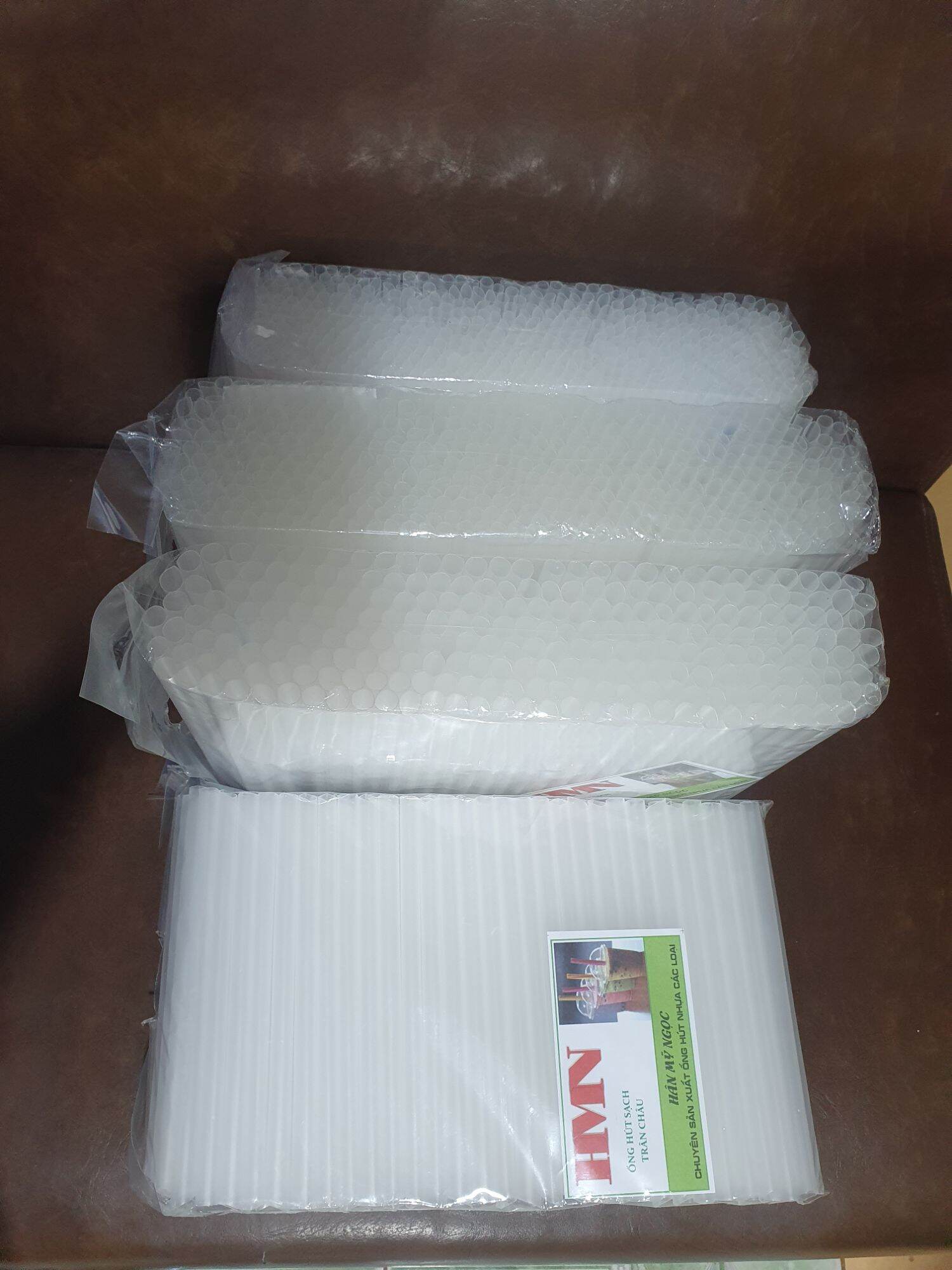 [HCM]Ống hút cafe, nước mía, nước ép bịch 500g