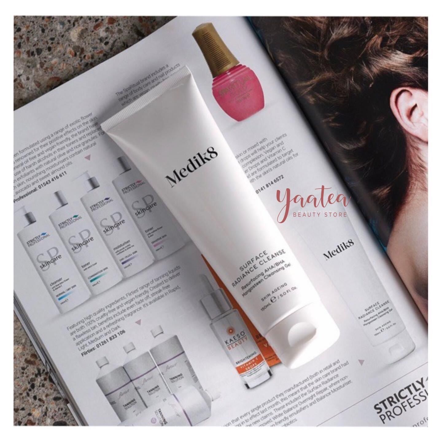 Sữa Rửa Mặt Medik8 Surface Radiance Cleanse 150ml