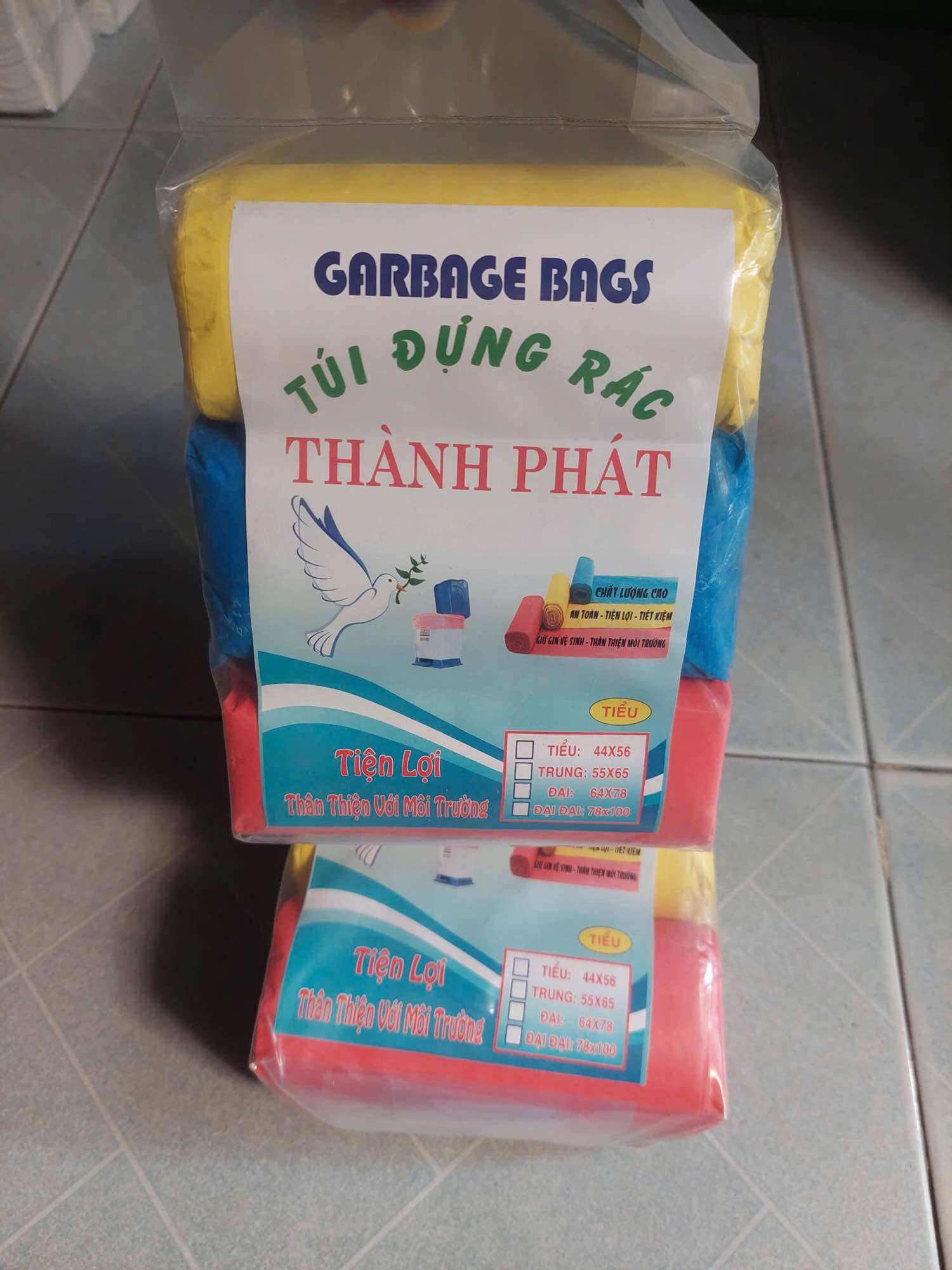 [HCM]TÚI ĐỰNG RÁC NHIỀU MÀU SIZE TIỂU ( 44X55)