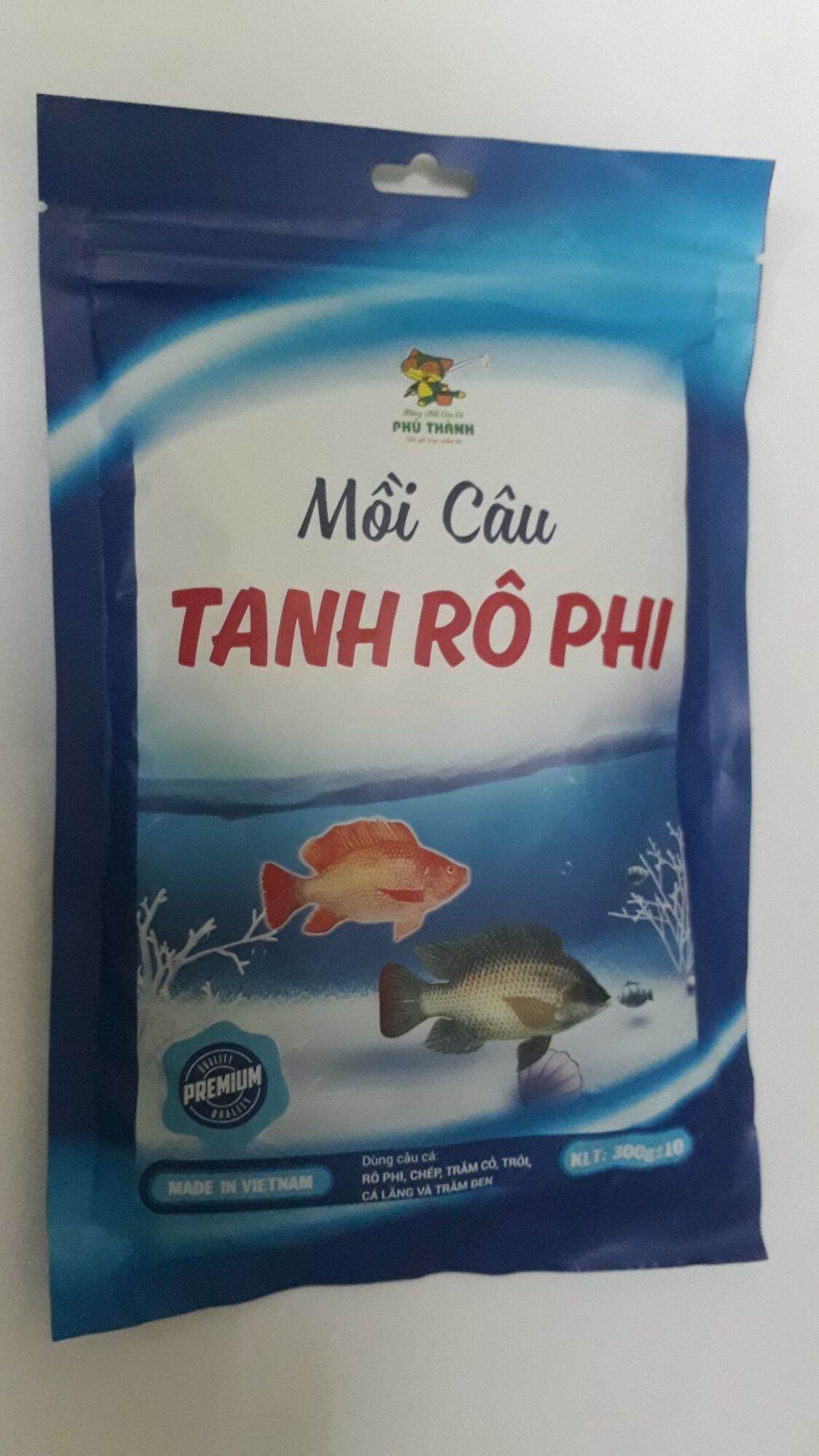 Mồi Câu Cá Phú Thành TANH RÔ PHI (gồm 2 gói),Vị mồi chuyên dùng để câu Cá Rô Phi