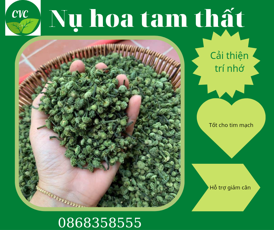 nụ hoa tam thất 500g