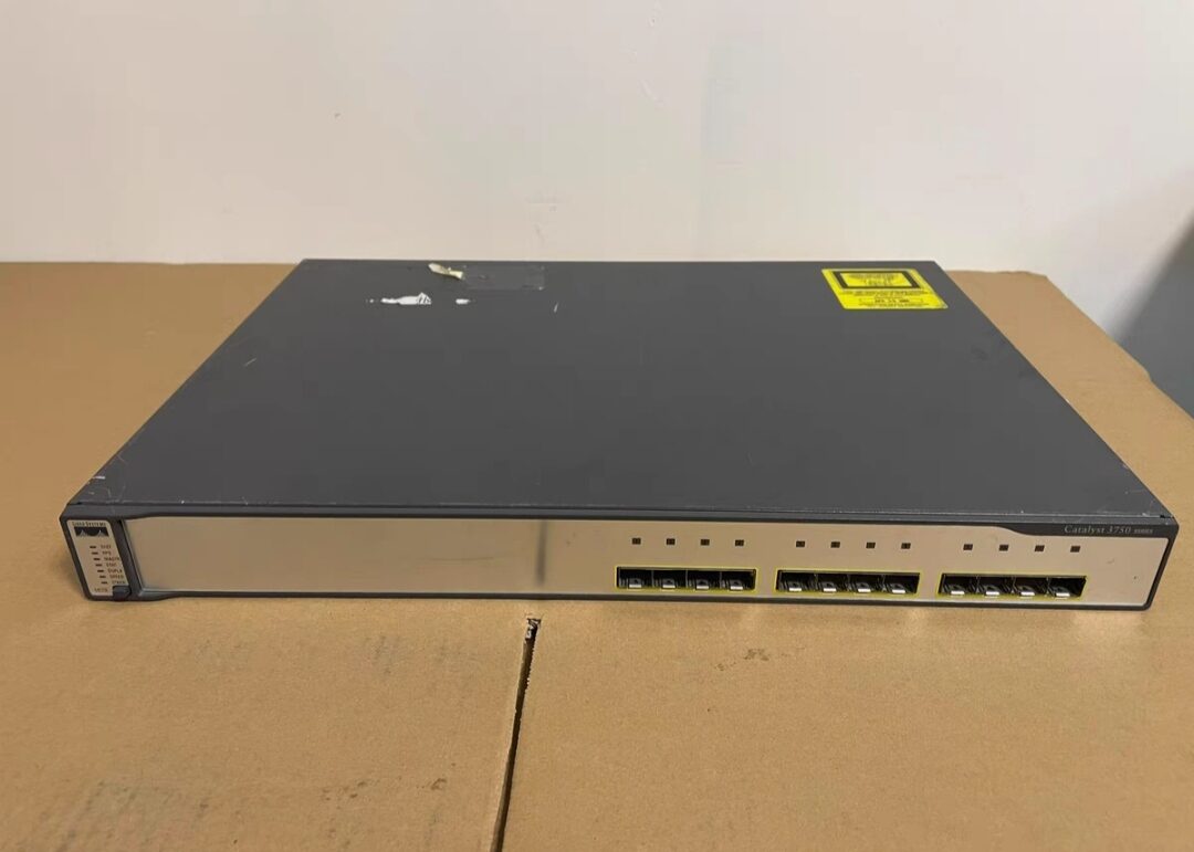 Chuyển Mạch Switch Quang Layer 3 Cisco 3750G-12S