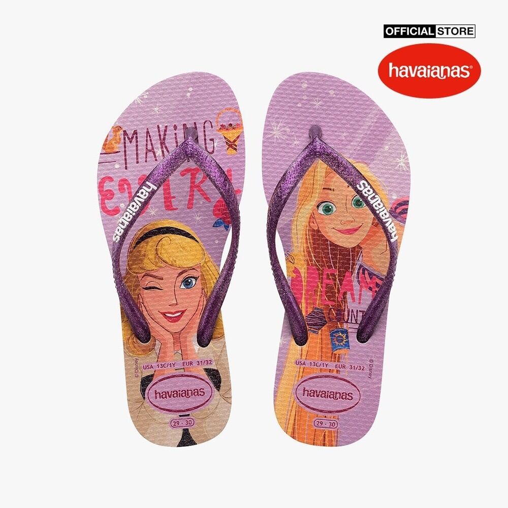 Havaianas - dép kẹp bé gái slim 4123328-0121
