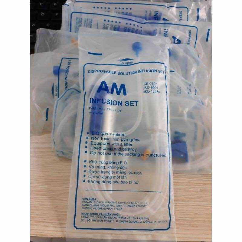 Dây Truyền Dịch Y Tế, Dây Truyền Nước Biển Có Kim, Truyền Đạm - Dùng Trong Bệnh Viện, Phòng Khám Y Tế