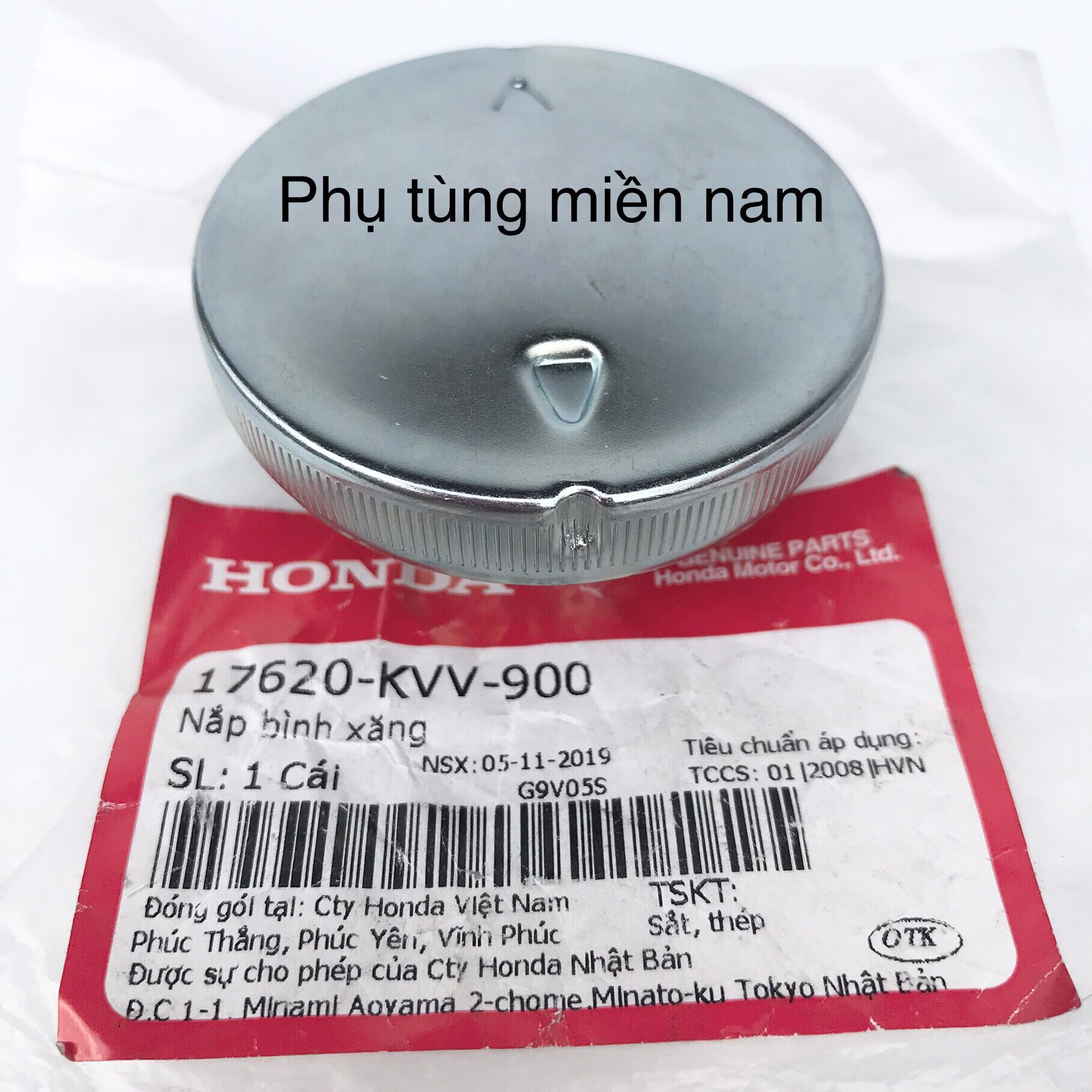 Nắp bình xăng xe dream, wave 100cc, click 110cc, vision 2011-2013, nắp bình xăng xe máy
