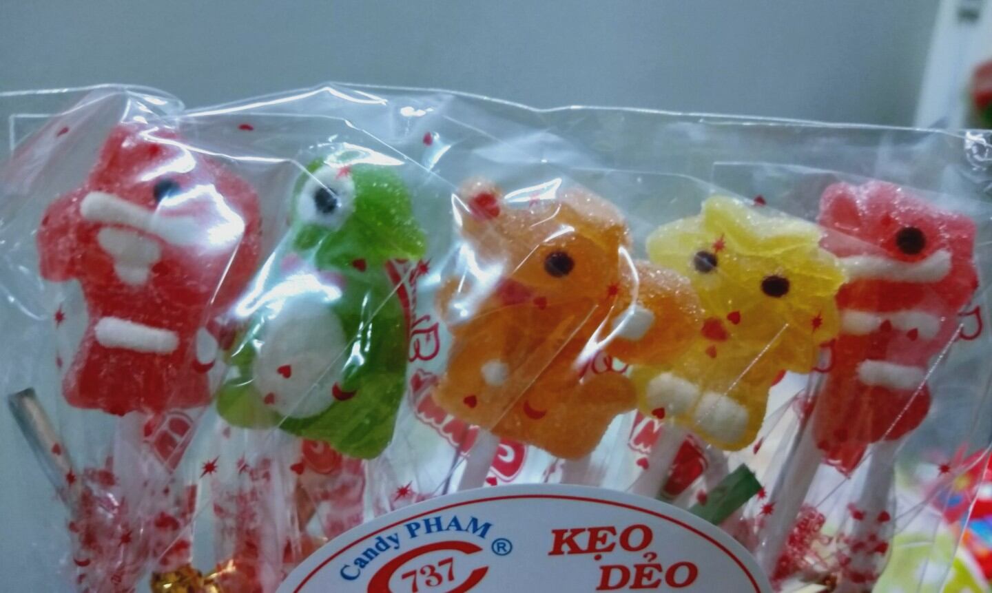 Kẹo dẻo Candy pham, kẹo dẻo hình con thú