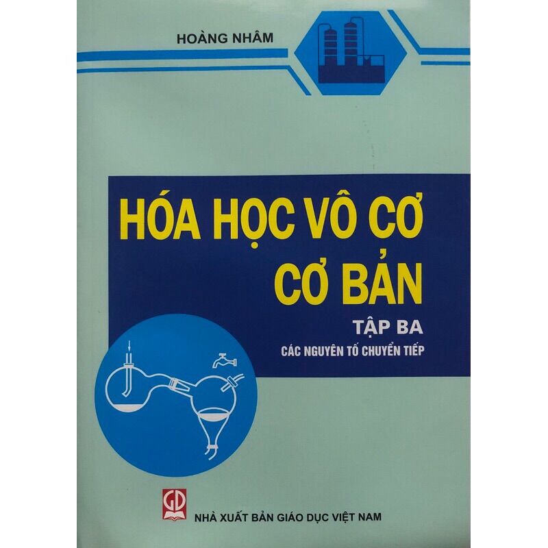 Sách - Hoá học Vô cơ Cơ bản Tập 3: Các nguyên tố chuyển tiếp