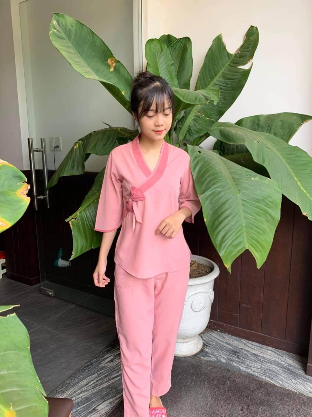 #đồ bộ nữ đi chùa#đồ đi chùa#nơ phối