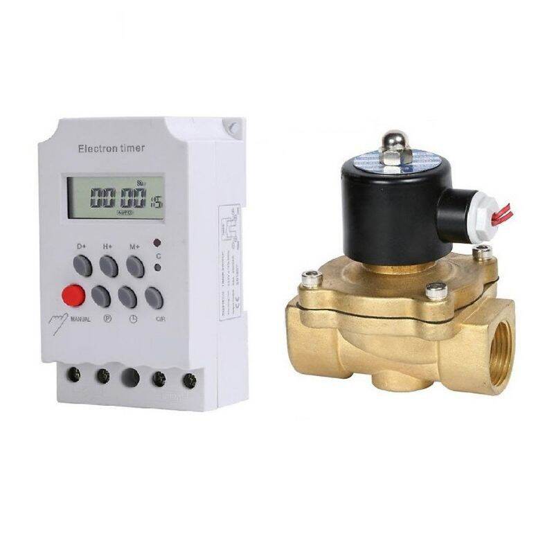 Van điên từ phi 21,27 thường đóng 220v loại 1 đồng thau