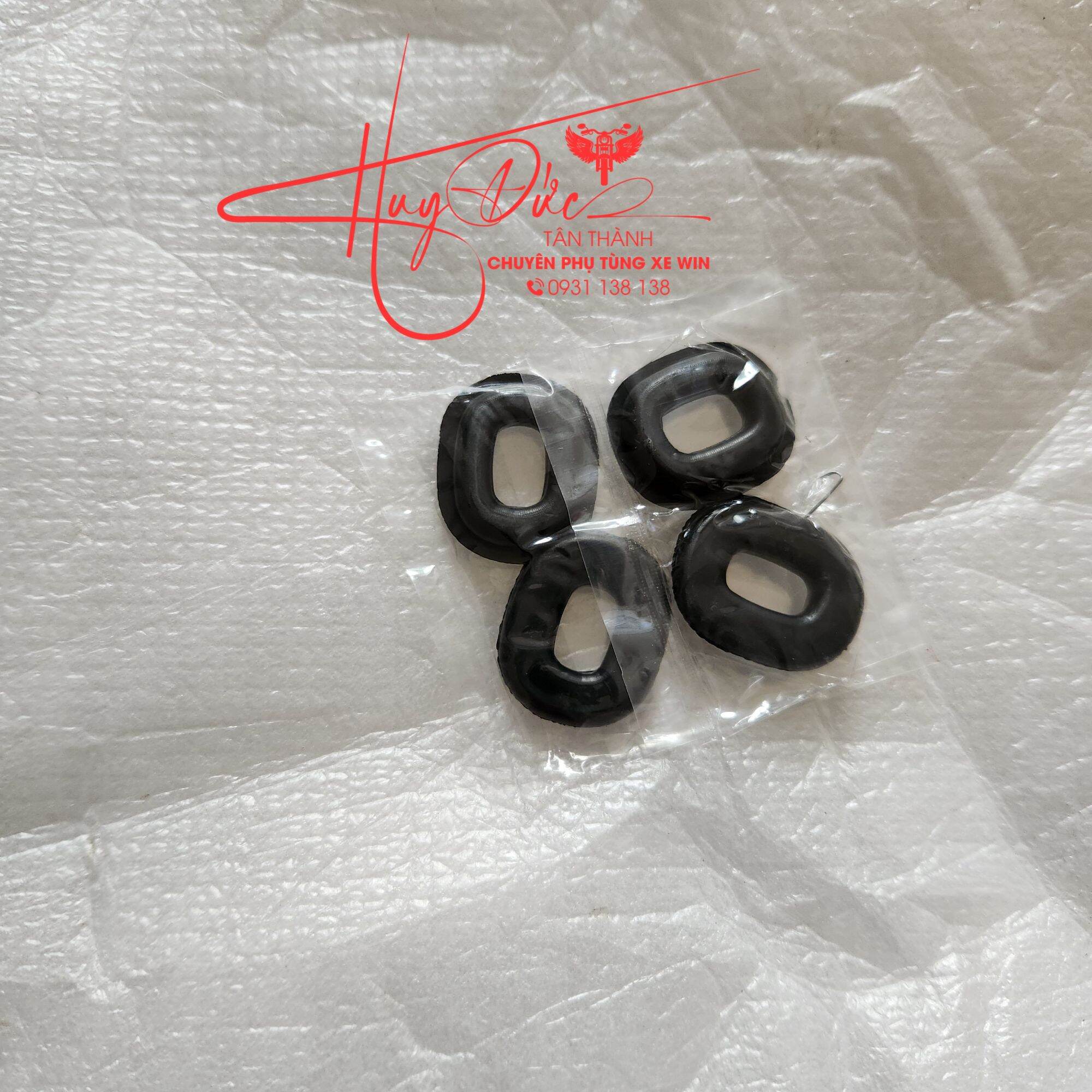 bộ cao su bắt cốp xe qin 100/125cc