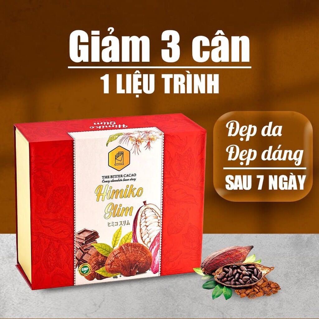 Giảm Cân Cacao Himiko Slim Thebitter  HÀNG CHÍNH HÃNG