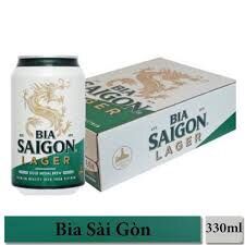 Thùng 24 bia Saigon Lager