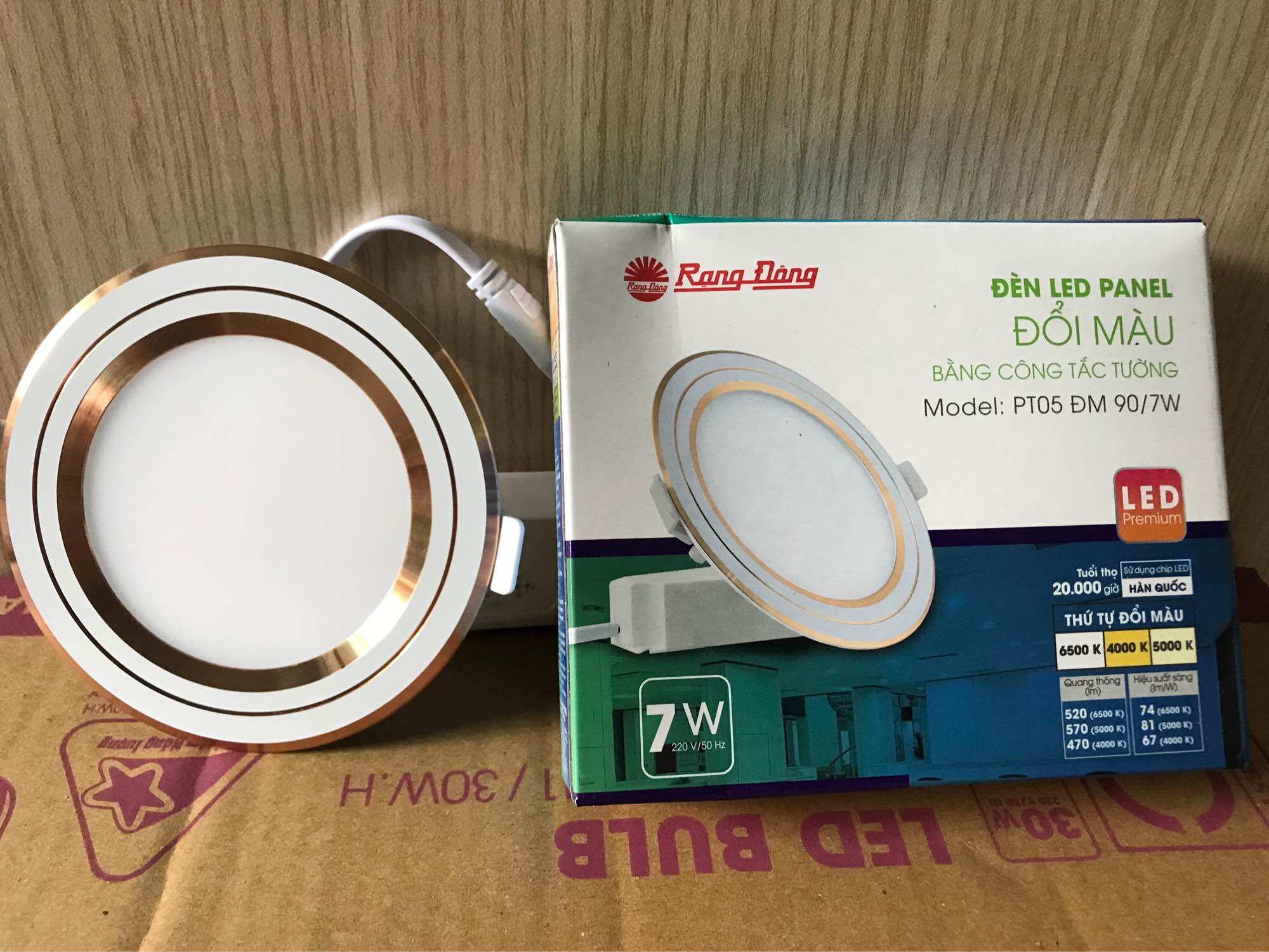 Đèn âm trần 7w/90 Rạng Đông