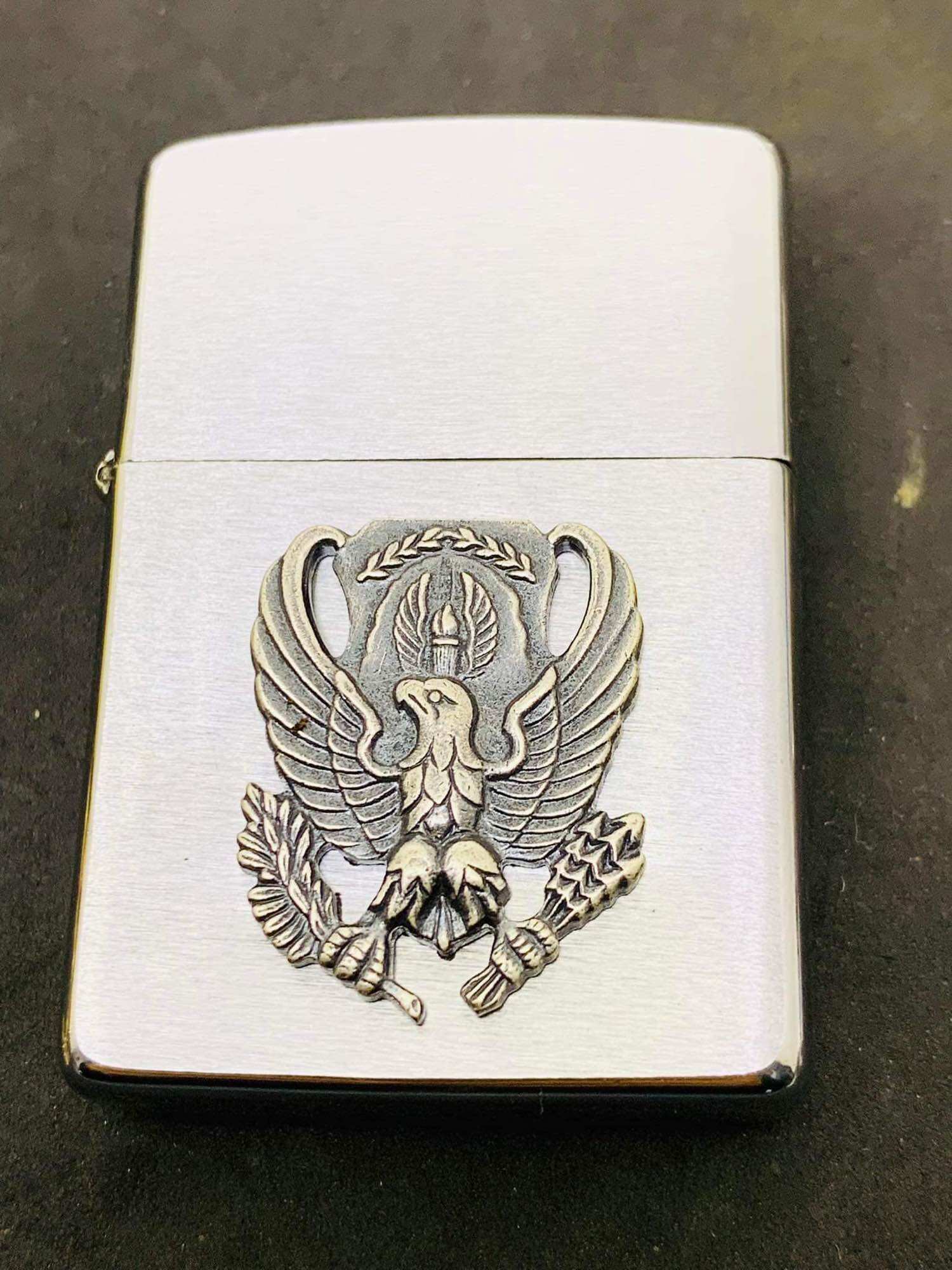 Emblem Pin USA chính hãng dán Zippo