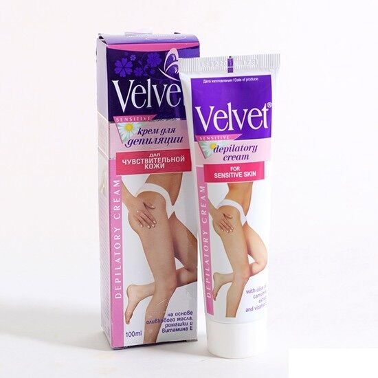 Kem tẩy lông Velvet Sensitive Nga 100ml | Vinie.minisize