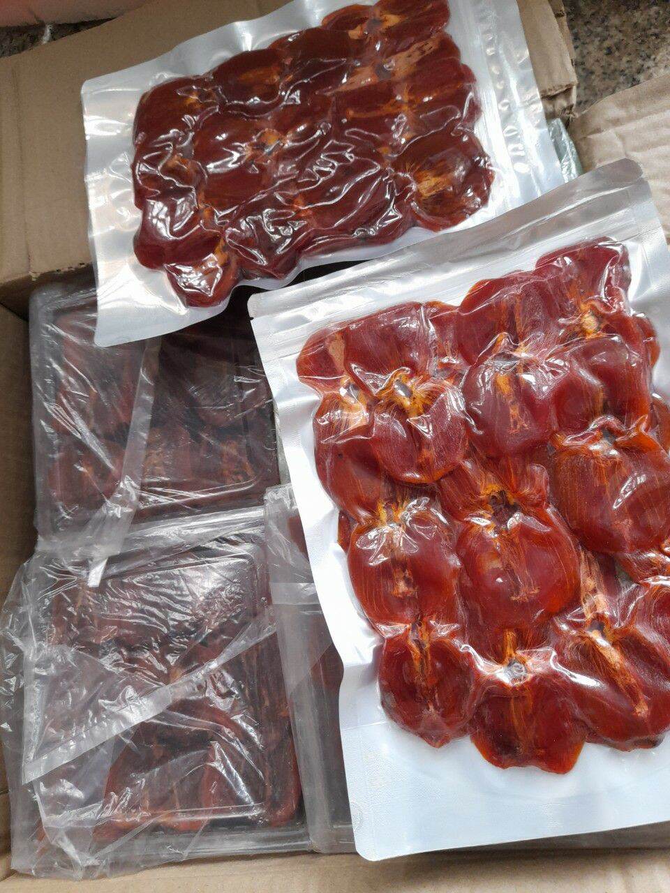 Hồng sấy dẻo miếng Đà Lạt