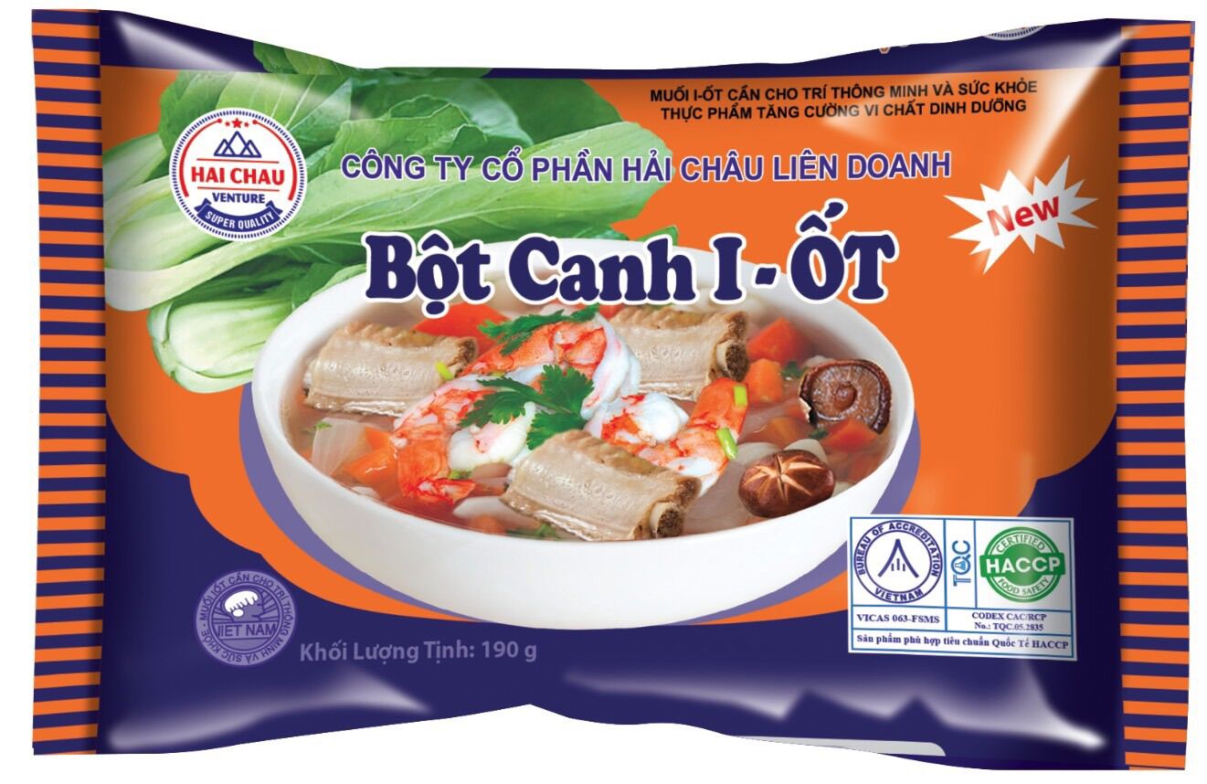 Bột canh hải châu gói 190g – i ốt