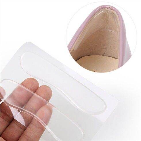 Combo 02 miếng lót gót chân bằng silicon mềm khi mang giày cao