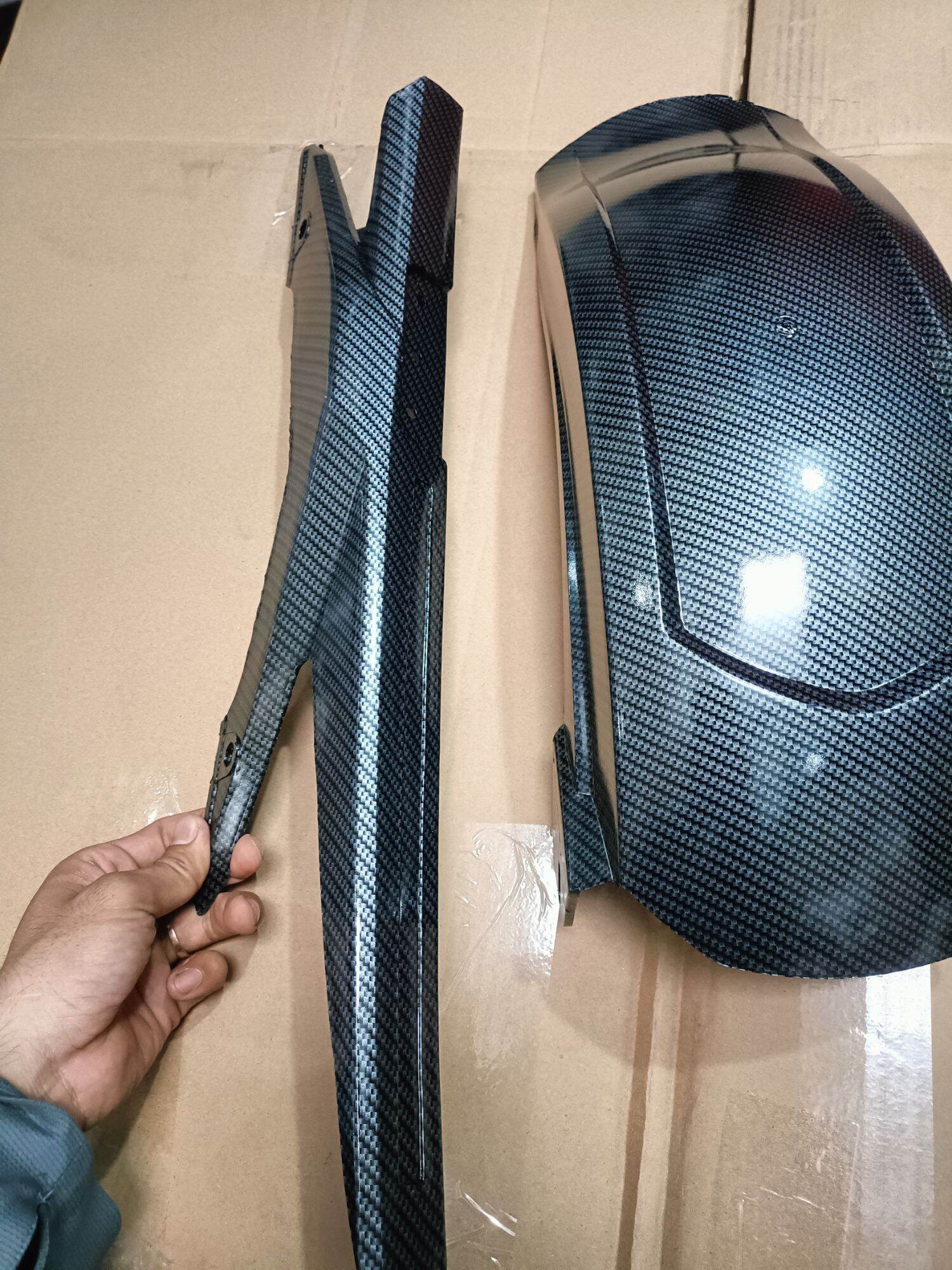 Dè chắn bùn che sên winner X V2 V3 cacbon cao cấp