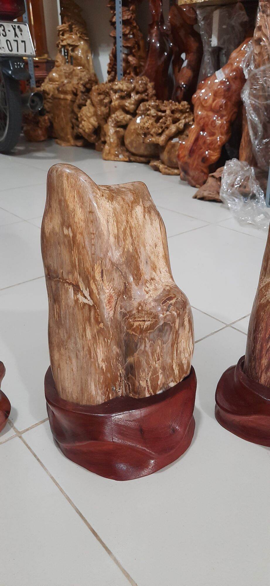 gỗ hóa thạch 15x20x35