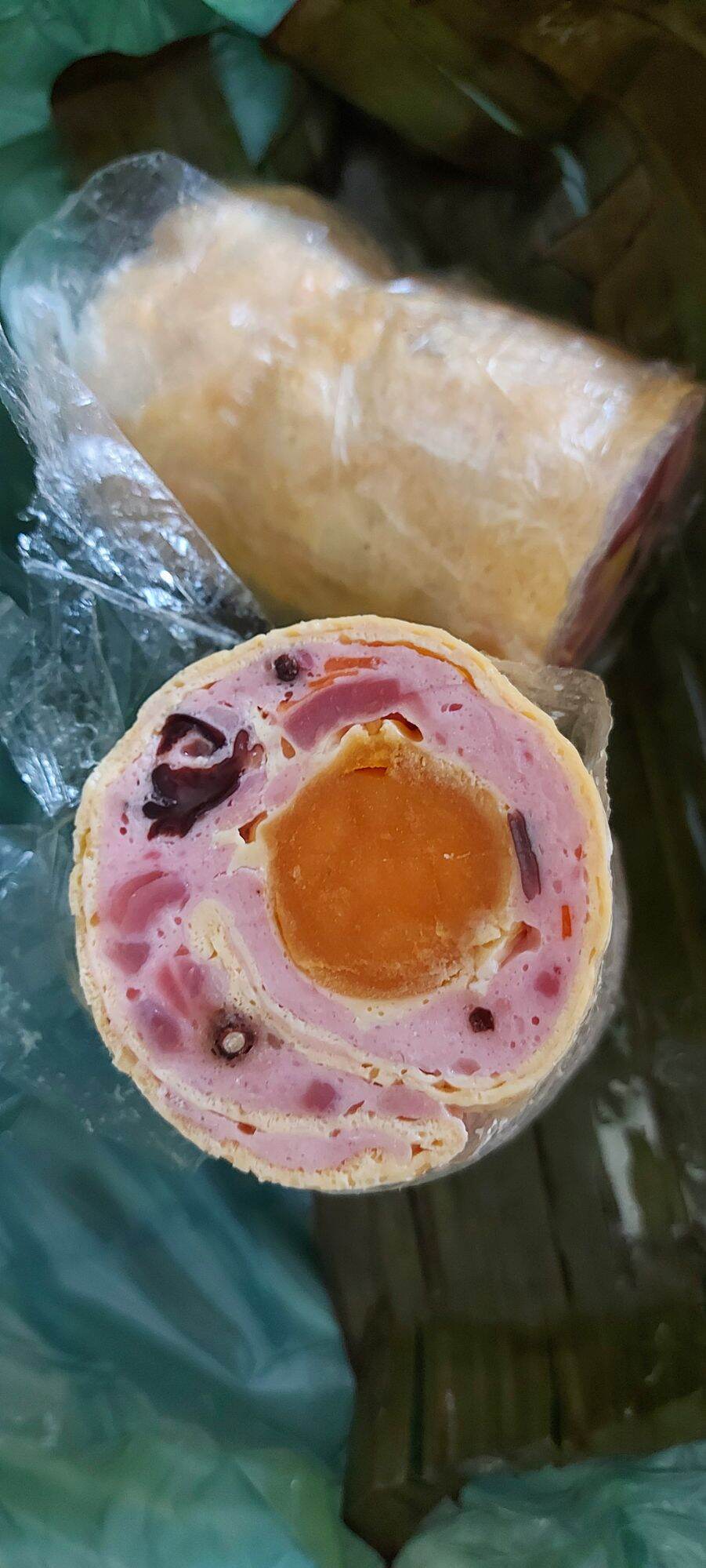 Chả hoa trứng muối