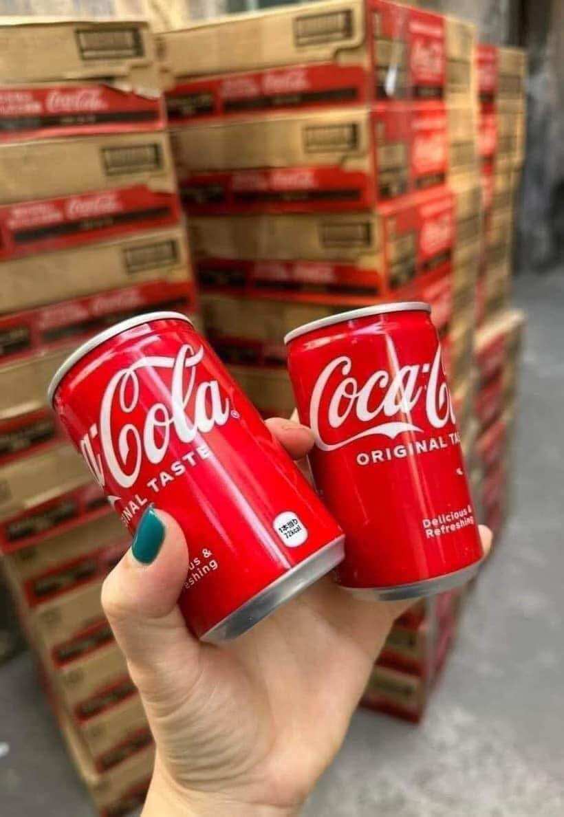 Coca NHẬT mini lon 160ML - lẻ 1 lon