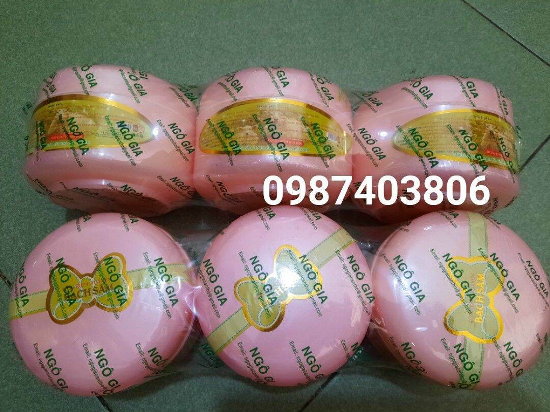 Kem cốt siêu trắng bạch sâm 200g