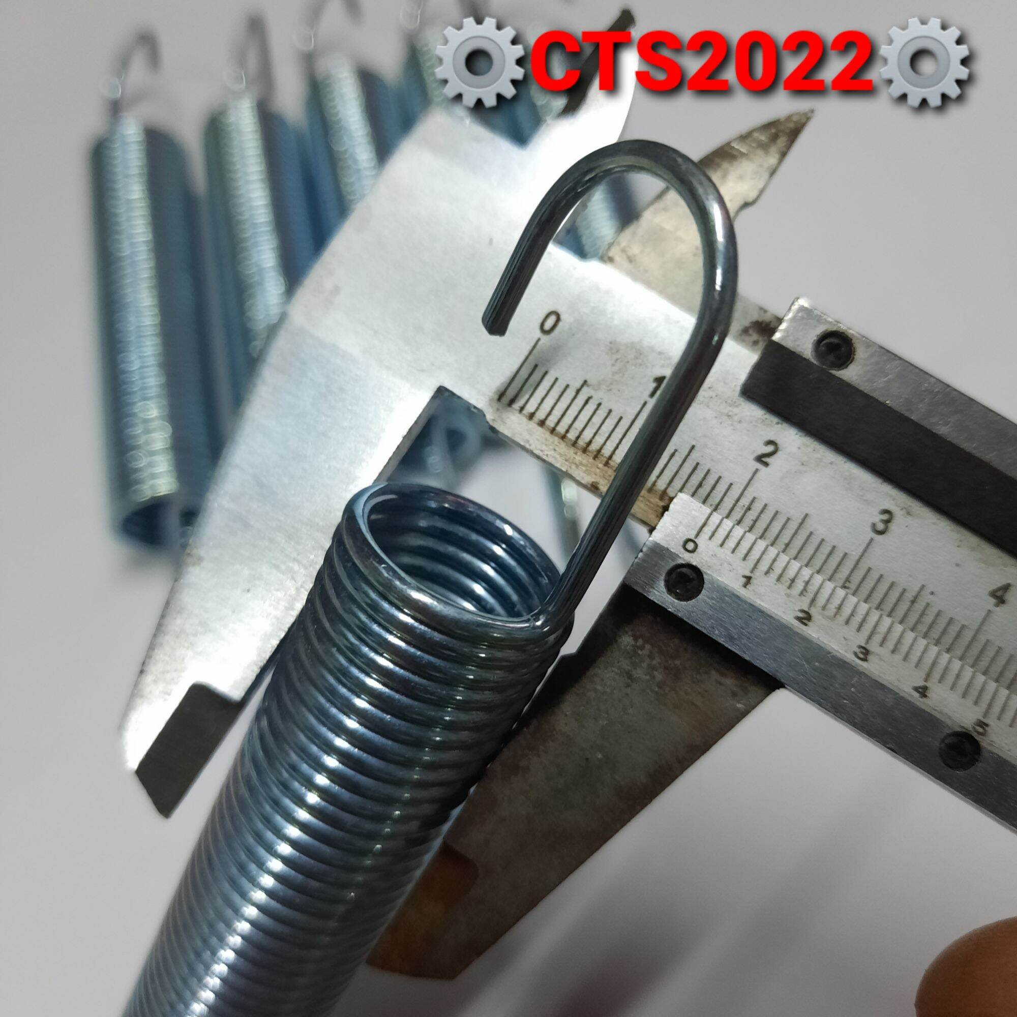 Lò xo kéo phi 19 dài 140mm sợi 2.0mm