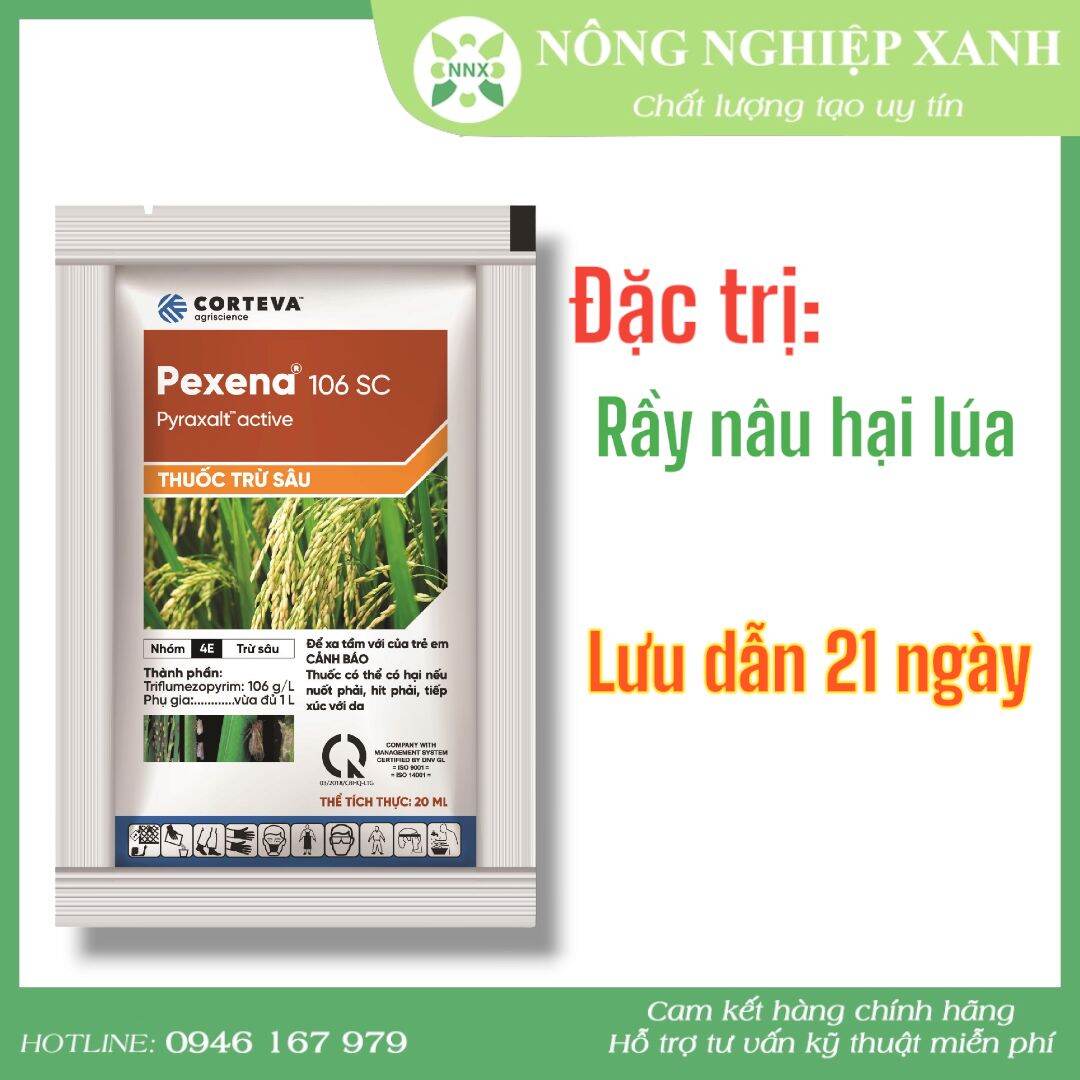 PEXENA 108SC - Chế Phẩm Trừ Rầy (Rầy Nâu hại lúa)