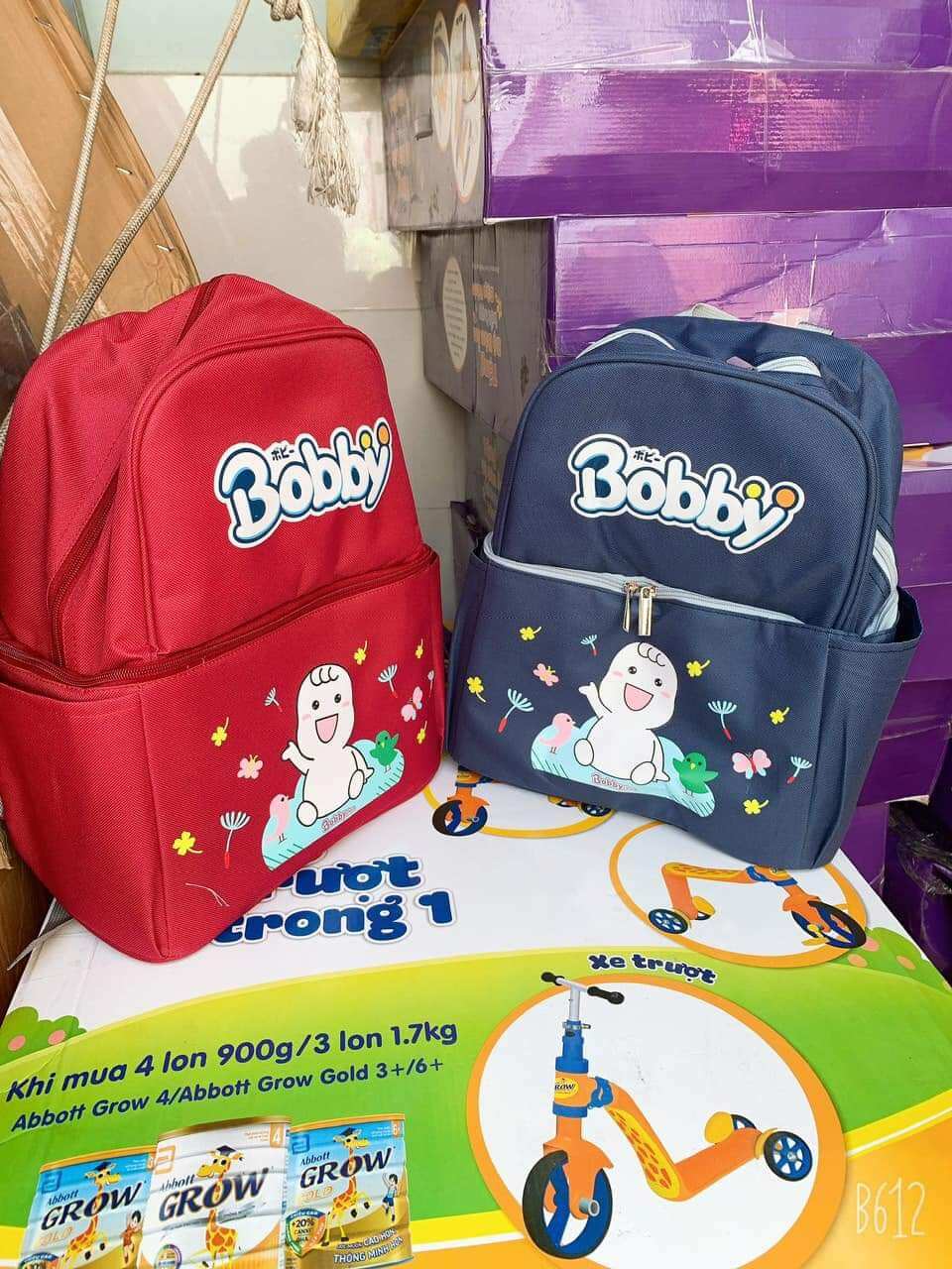 BALO BỈM SỮA 2 TẦNG