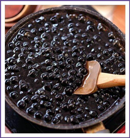 Trân châu đường đen,đường đen,nguyên liệu nấu trà sữa